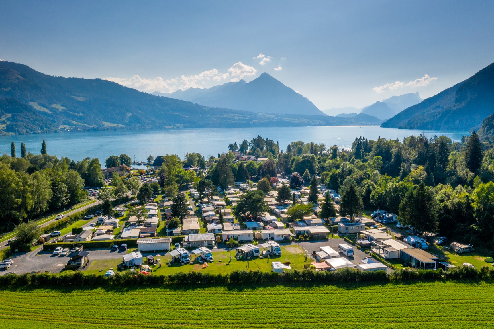 Camping Alpenblick (Unterseen / Lake Thun)